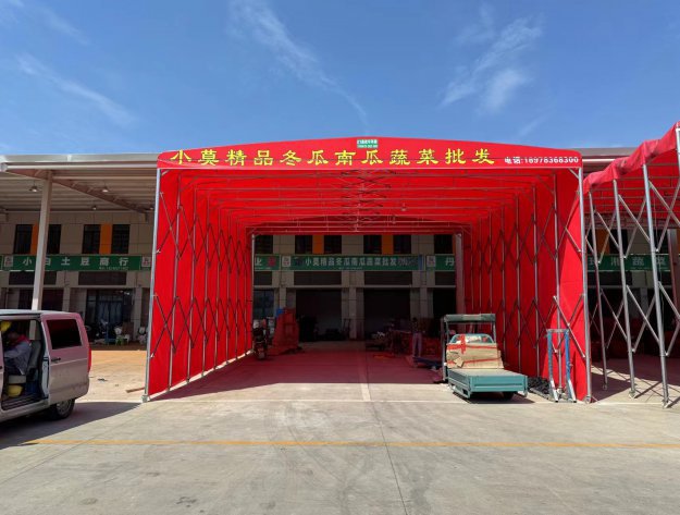 張家川電動(dòng)推拉棚