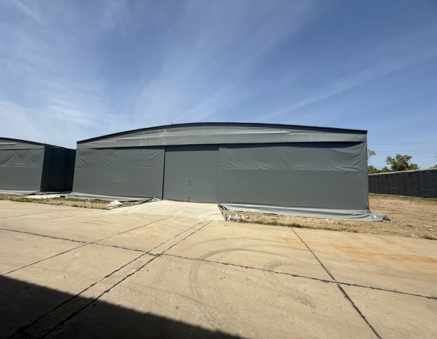 張家川移動倉儲雨棚